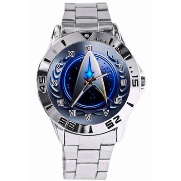 TheEdgeOfNik Other - Nerd Love!! Custom Star Trek Stainless Steel Watch